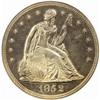 Image 1 : 1852 Seated Liberty $1. Restrike. PR64 (NGC).