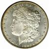 Image 1 : 1890-CC Morgan Silver Dollar. MS64 (PCGS). OGH.