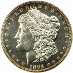 1894 Morgan Silver Dollar. PR63 (NGC).