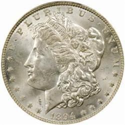 1894-O Morgan Silver Dollar. MS63 (PCGS).