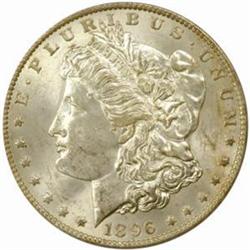 1896-O Morgan Silver Dollar. MS62 (PCGS).