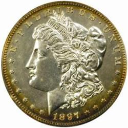 1897 Morgan Silver Dollar. PR63 (NGC).