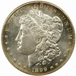1899-S Morgan Silver Dollar. MS65 DMPL (ANACS).