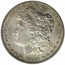 1904-S Morgan Silver Dollar. MS64 (PCGS).