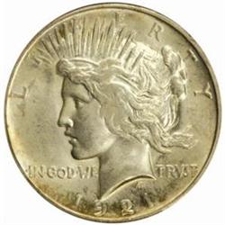 1921 Peace Silver Dollar. High Relief MS65 (PCGS)