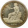 Image 1 : 1876 Trade Dollar. Type I/II. MS64 (NGC).