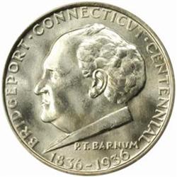1936 Bridgeport Centennial. MS66 (PCGS).