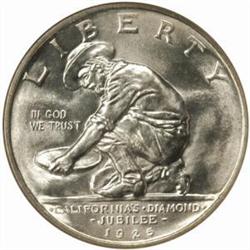 1925-S California Diamond Jubilee. MS66 (NGC).