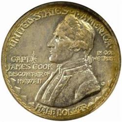 1928 Hawaiian Sesquicentennial. MS65 (NGC).