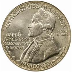 1928 Hawaiian Sesquicentennial. MS64 (NGC). CAC.