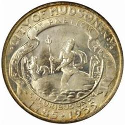 1935 Hudson Sesquicentennial. MS67 (NGC).