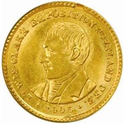 1905 Lewis and Clark G$1. MS64 (PCGS).