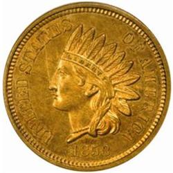 1858 Pattern Indian Cent. Judd-212. PR64 (NGC).