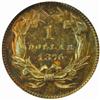 Image 2 : 1876 Pattern G$1. Judd-1478. PR64BN NGC. CAC