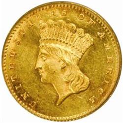 1865 G$1. MS62 (PCGS).