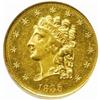 Image 1 : 1835 Classic $2.5. MS61 (NGC).