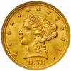 Image 1 : 1878 Liberty $2.5. MS64 (NGC).