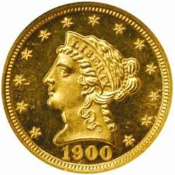 1900 Liberty $2.5. PR65 Cameo (NGC). CAC