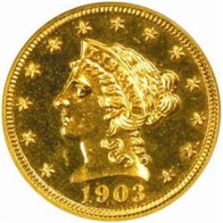 1903 Liberty $2.5. PR63 (PCGS).