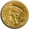 Image 1 : 1878 Three-Dollar Gold Piece. AU58 (NGC).