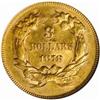 Image 2 : 1878 Three-Dollar Gold Piece. AU58 (NGC).