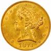 Image 1 : 1873 Liberty $5. Open 3. MS63 (PCGS).