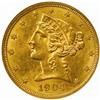 Image 1 : 1904-S Liberty $5. MS61 (NGC).