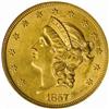 Image 1 : 1857 Liberty Double Eagle. MS61 (NGC).