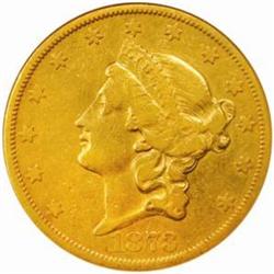 1873-CC Liberty $20. Winter 1-A. VF35 (NGC).