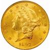 Image 1 : 1897 Liberty Double Eagle. MS63 (PCGS).