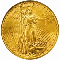 1913-S Saint-Gaudens Double Eagle MS64 (PCGS) OGH