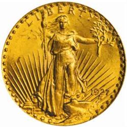 1927 Saint-Gaudens Double Eagle. MS64 (PCGS).