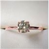 Image 1 : 10K ROSE GOLD DIAMOND (0.61,SI1,YELLOWISH GREEN)