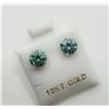 Image 2 : 10K WHITE GOLD BLUISH GREEN MOISSANITE(1.6CT)