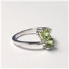 Image 2 : SILVER PERIDOT(1.5CT) RING SIZE 7