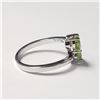 Image 3 : SILVER PERIDOT(1.5CT) RING SIZE 7