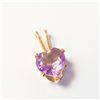 Image 1 : AMETHYST 14K GOLD FILLED(1.1CT) PENDANT