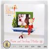 THE ELF ON THE SHELF FRAME AND STOCKING HOLDER