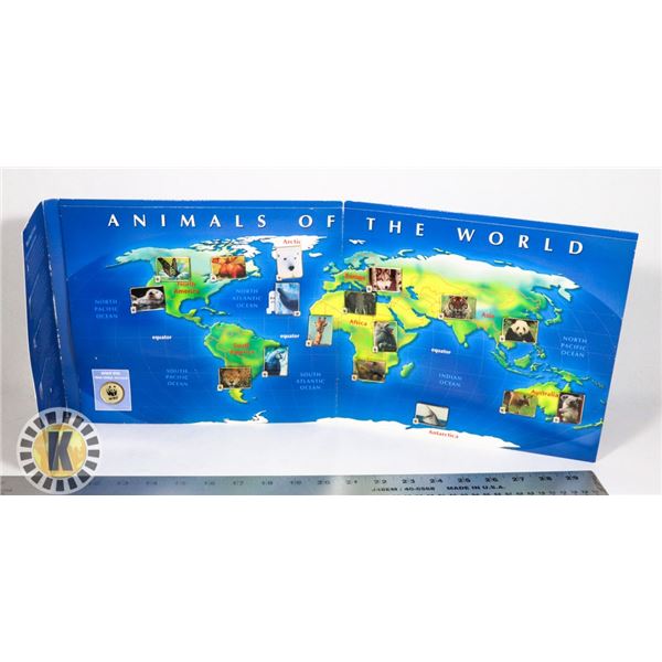 WWF ANIMALS OF THE WORLD PIN COLLECTION