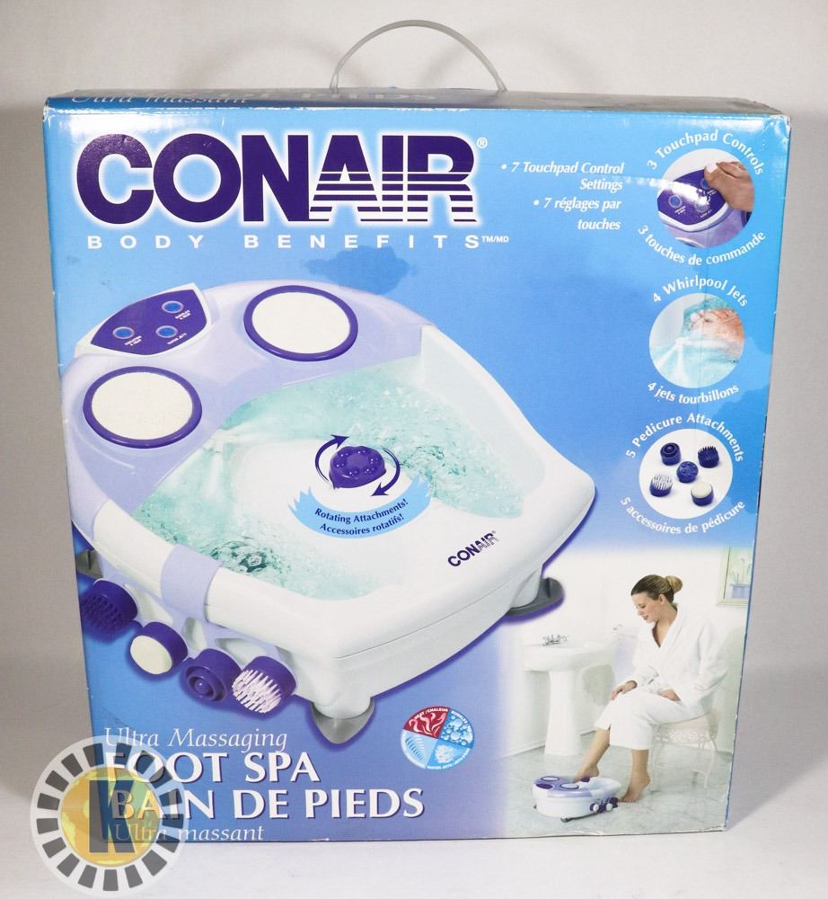 CONAIR BODY BENEFITS ULTRA MASSAGING FOOT SPA