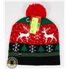 Image 1 : NEW CHRISTMAS THEME LIGHT UP TOQUE