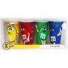 Image 2 : NEW 4PC M&M'S 3D CUP SET