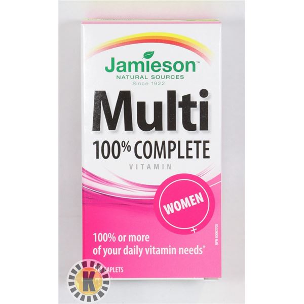 JAMIESON 100% WOMEN'S MULTIVITAMIN- 90 CAPLETS