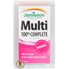 Image 1 : JAMIESON 100% WOMEN'S MULTIVITAMIN- 90 CAPLETS