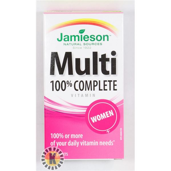 JAMIESON 100% WOMEN'S MULTIVITAMIN- 90 CAPLETS