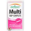 Image 1 : JAMIESON 100% WOMEN'S MULTIVITAMIN- 90 CAPLETS