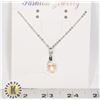 Image 1 : NEW CRYSTAL LOOK TEAR DROP PENDANT AND NECKLACE