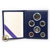 Image 1 : 1981 RCM CANADA SPECIMEN 6 COIN SET IN BOOKLET