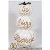 Image 1 : NEW "SO VERY BLESSED" DECORATIVE PUMPKIN