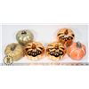 Image 1 : BOX OF PUMPKIN DECORATION